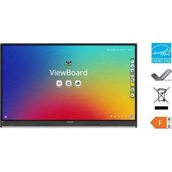 Màn hình tương tác ViewSonic IFP7553 - 75” 4K, RAM 8GB, USB-C 100W, Android 14 hiện đại