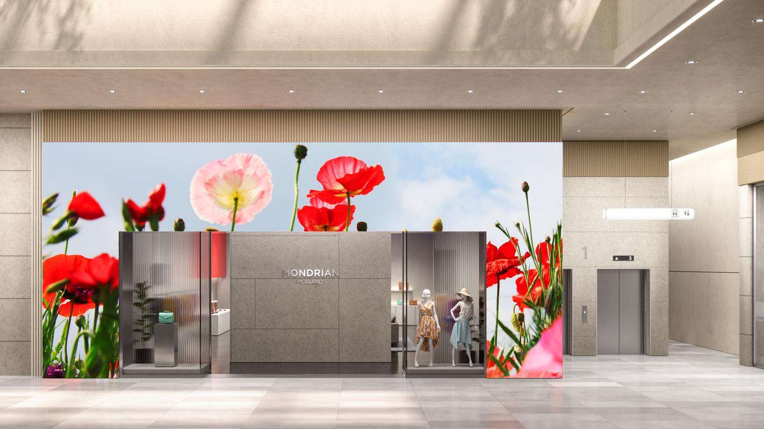 Ứng dụng tại Showroom