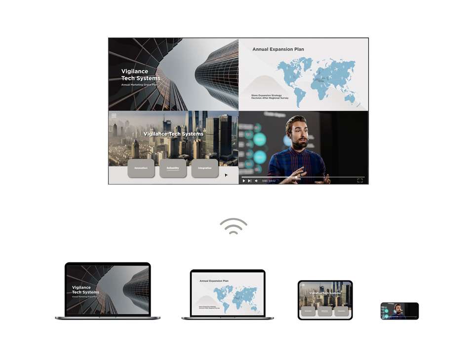 Trình chiếu không dây trên màn hình ViewSonic