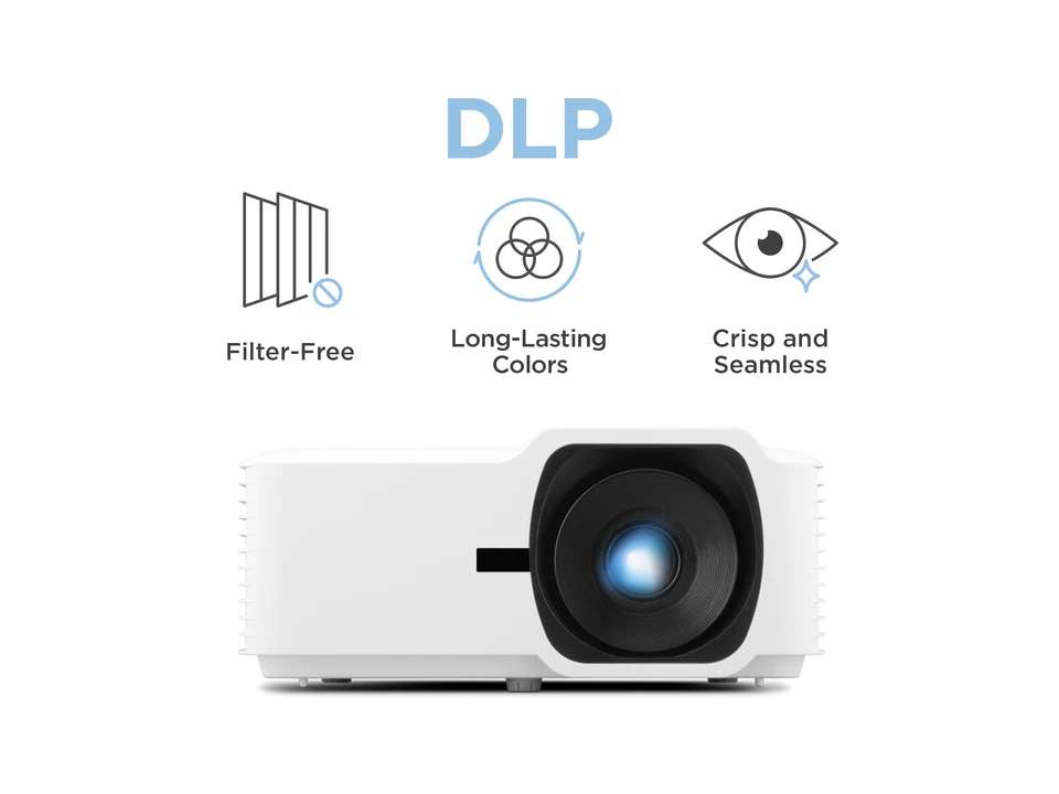 ViewSonic LSD400W–Máy chiếu laser WXGA 4.000 ANSI Lumens