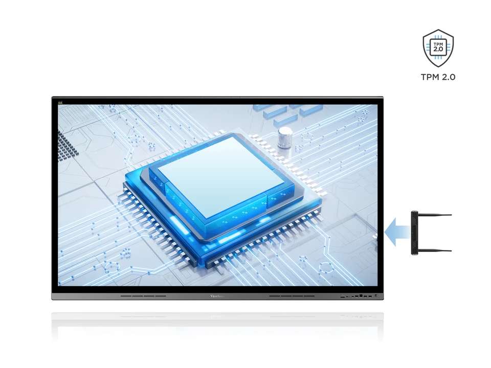 ViewSonic VPCF5-S33-G1-2A–Máy tính gắn trong cho ViewBoard®, Intel Core Gen 12, Windows 11 Pro, hỗ trợ 5K